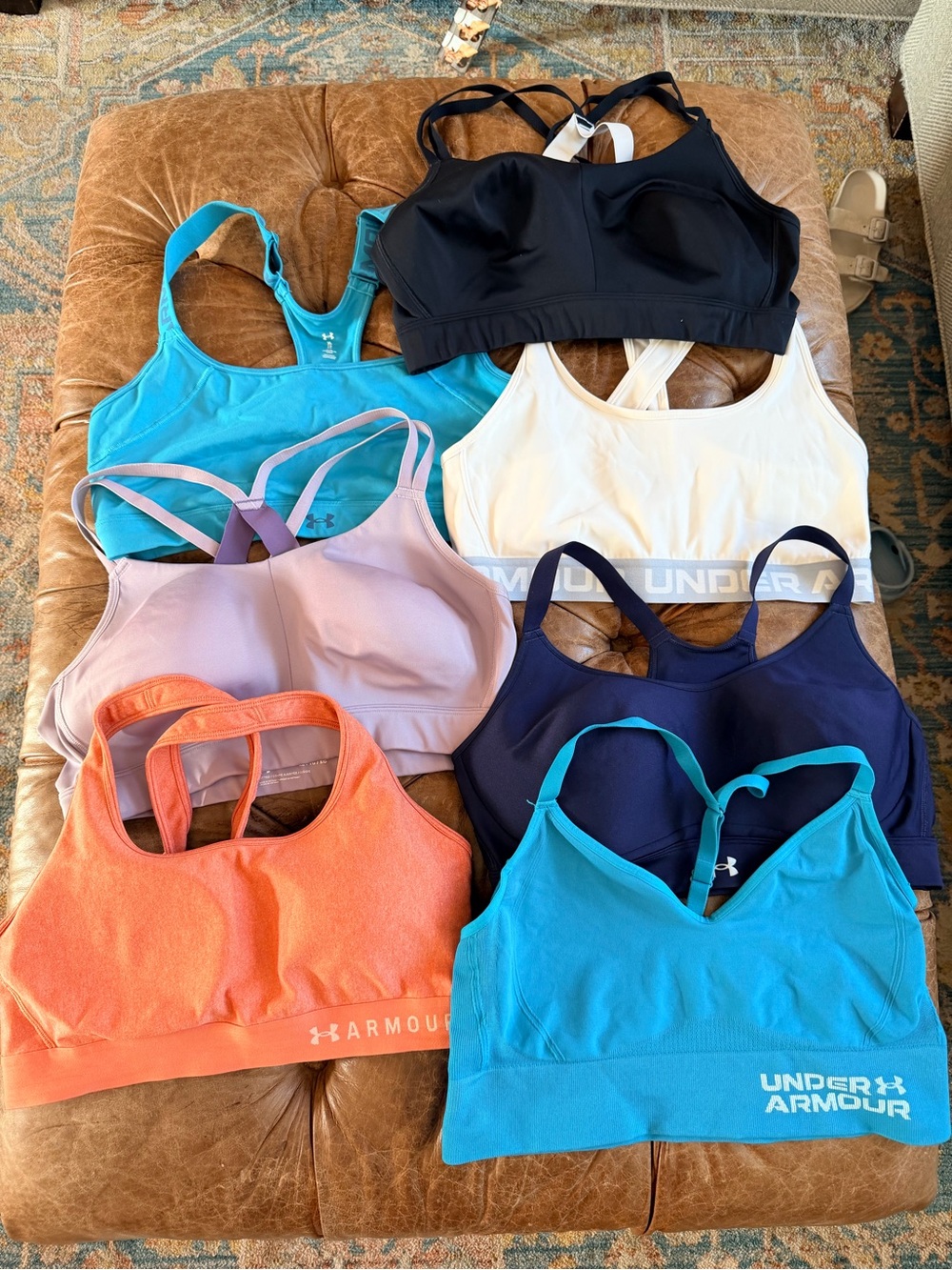 Under Armour Sports Athletic Bra Lot Bundle 7  Women’s XL